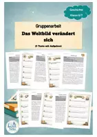 Vorschau - Stundenentwürfe - Das Weltbild verändert sich – Gruppenarbeit zu Entdeckungsfahrten, Kopernikus & Galilei | Geschichte - Deckblatt