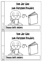 Vorschau - Arbeitsblätter - Die Entstehung eines Buches "Von der Idee zum Produkt" - Seite 2