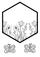 Voorbeeld - Kleurplaten Imkers als versiering in de klas voor de lente - Pagina 2
