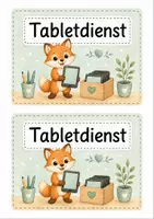 Vorschau - Präsentationen/Tafelbilder - Klassendienste Fuchs - Seite 1