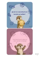 Vorschau - Bildkarten - Erzählkarten für den Morgenkreis nach den Ferien - Seite 1