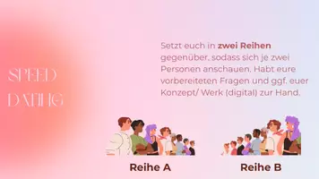 Vorschau - Präsentationen/Tafelbilder - Speed Dating - Reflexionmethode Präsentationsform im Kunstunterricht - Seite 3