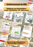 Vorschau - Stundenentwürfe - Gefahrenzonen im Österreich GIS! Anleitung und Arbeitsblätter - Deckblatt