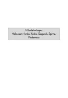 Vorschau - Mal- und Bastelvorlagen - Halloween Kunst basteln – Positiv-Negativ-Bild | Bastelvorlagen Grundschule - Seite 3