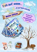 Vorschau - Spiele - Steh auf, wenn- Karten-Winter Edition, Spiel- und Bewegungskarten für die Winterzeit (Kl. 1-7) - Deckblatt