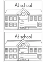 Vorschau - Arbeitsblätter - At school - Booklet (Englisch) - Seite 1