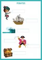 Vorschau - Arbeitsblätter - The Body - Pirates - Vocabulary Worksheets - Seite 2