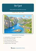 Vorschau - Arbeitsblätter - Der Fjord – Lesespurgeschichte mit Rätselaufgaben (Klasse 8) - Seite 2