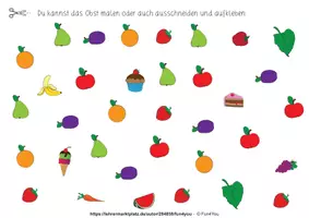 Vorschau - Mal- und Bastelvorlagen - Raupe Nimmersatt® - Wochentage lernen – Bastelvorlage – Kl. 1/2 - Seite 2