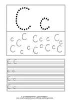 Vorschau - Unterrichtsreihen - Arbeitsblätter C Grundschrift Wochenplan Buchstabeneinführung - Seite 2