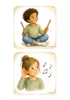 Vorschau - Präsentationen/Tafelbilder - Regeln im Musikunterricht - Seite 1