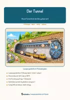 Vorschau - Arbeitsblätter - Der Tunnel – Lesespurgeschichte mit Rätselaufgaben (Klasse 8) - Seite 2