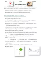 Aperçu - Présentation / Support pour le tableau - Latin_Exposé_Instagram, WA ou journal_Consignes + Critères - Page 2
