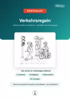 Vorschau - Arbeitsblätter - Verkehrssicherheit | Leseverständnis Klasse 3–4 (Kostenlos) - Deckblatt