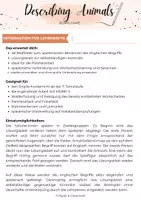 Vorschau - Spiele - Describing Animals – Board Game mit Bildern | Wortschatz spielerisch üben - Seite 1