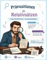 Vorschau - Arbeitsblätter - Präpositionen in Relativsätzen - A2-B2 - DaF DaZ - Seite 1