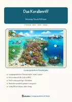 Vorschau - Arbeitsblätter - Das Korallenriff – Lesespurgeschichte mit Rätselaufgaben (Klasse 8) - Seite 2