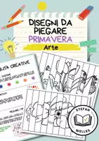 anteprima - Materiale per pittura e bricolage - Disegni da piegare – Primavera – Arte - Pagina di copertina