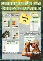 Vorschau - Stundenentwürfe - Die Gefahren des Waldes - Einfluss auf das Ökosystem Wald - Deckblatt