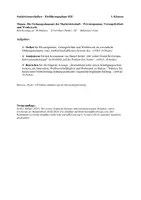 Vorschau - Klassenarbeiten - Klausur Sozialwissenschaften EF – Ordnungselemente der Marktwirtschaft & Kündigungsschutz - Seite 1