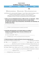 Vorschau - Klassenarbeiten - „Saiteninstrumente - Gitarre, Geige & Country-Musik" (Differenzierte Schriftliche Prüfung mit Lösung) - Seite 1