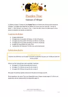 Aperçu - Jeux - Puzzles Trac - Animaux de la savane et d'Afrique - Page 1