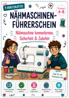 Vorschau - Unterrichtsreihen - Nähmaschinen-Führerschein Klasse 6–8 | Nähmaschine kennenlernen, Sicherheit & Zubehör - Deckblatt