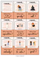 Vorschau - Bildkarten - Luck & Superstitions – I Have … Who Has …? | Wortschatzspiel mit Bildkarten - Seite 3