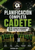 Vista previa - Unidades / Secuencias / Situaciones de Aprendizaje - PLANIFICACIÓN COMPLETA CADETE I 63 sesiones de entrenamiento - Portada