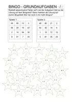 Vorschau - Arbeitsblätter - Rubbelbingo 2 -Grundaufgaben Mathe - Partnerarbeit - Seite 2