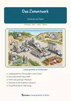 Vorschau - Mal- und Bastelvorlagen - Das Zementwerk – Lesespurgeschichte mit Rätselaufgaben (Klasse 9) - Seite 2