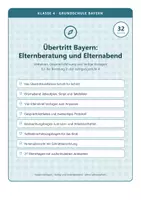 Vorschau - Lehrpläne/Lehrermaterial - Übertritt Bayern: Elternberatung und Elternabend - Seite 1