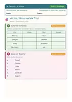 Vorschau - Arbeitsblätter - Übertrittstraining Deutsch Klasse 4 - Seite 1