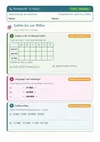 Vorschau - Arbeitsblätter - Übertrittstraining Mathematik Klasse 4 - Seite 1