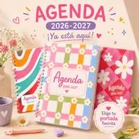 Vista previa - Para docentes: organización, planificación y formación - ✨ AGENDA 2026/2027 ✨ CON 9 PORTADAS A ELEGIR - Portada