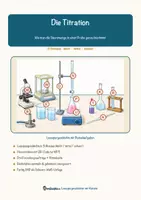 Vorschau - Stationenlernen - Die Titration – Lesespurgeschichte mit Rätselaufgaben (Klasse 9) - Seite 2