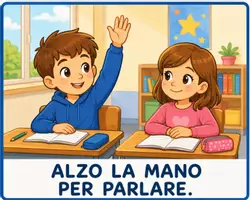 anteprima - Materiale di supporto/inclusione - Cartellone delle regole in classe - Pagina 3