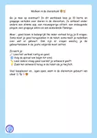 Voorbeeld - Begrijpend Lezen - Avonturen in de dierentuin (groep 4) - Pagina 1