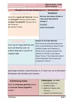Vorschau - Arbeitsblätter - Erörterung (Wiederholung Kl. 8) - Deckblatt