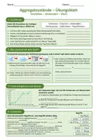 Vorschau - Unterrichtsreihen - Aggregatzustände und Zustandsänderungen – Physik Sek I Arbeitsblätter inkl. Lösungen - Seite 2