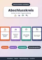 Vorschau - Spiele - Frage des Tages – Kartenbox für den Abschlusskreis (36 Karten, Klasse 1–6) - Deckblatt