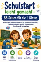 Vorschau - Lehrpläne/Lehrermaterial - Schulstart leicht gemacht – 68 Seiten für die 1. Klasse - Deckblatt