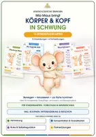 Vorschau - Stationenlernen - Kinesiologische Übungen – 16 Bewegungskarten mit pädagogischen Begleit- und Reflexionsseiten - Deckblatt