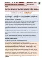 Vorschau - Klassenarbeiten - Erörterung für Kursstufe: Schnelligkeit - modernes Laster - Deckblatt