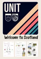 Aperçu - Préparation de séquence / Séquence complète - WELCOME TO SCOTLAND - Séquence anglais 5e ! - Page de couverture