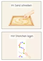 Vorschau - Fördermaterial/Inklusion - Buchstabenweg - Stationen - Deckblatt