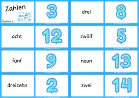 Vorschau - Arbeitsblätter - Domino | Anfangsunterricht/DaZ | Zahlen von 1-15 - Seite 2