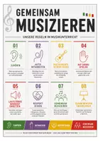 Vorschau - Poster - Regeln für das gemeinsame Musizieren - Plakat - Seite 1