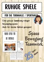 Vorschau - Spiele - Ruhige Spiele in der Sporthalle - Sammlung - Deckblatt