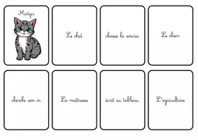 Aperçu - Jeux - Mistigri Le sujet dans sa phrase - Page de couverture